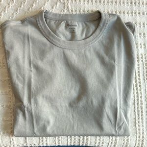 Madewell Allday Tee in Steel Dawn Sz Medium NWT!